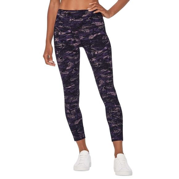 Lululemon Align Pant II 25" Rip Wave Purple Thunder Black Women's Size 4 EUC - Picture 3 of 8